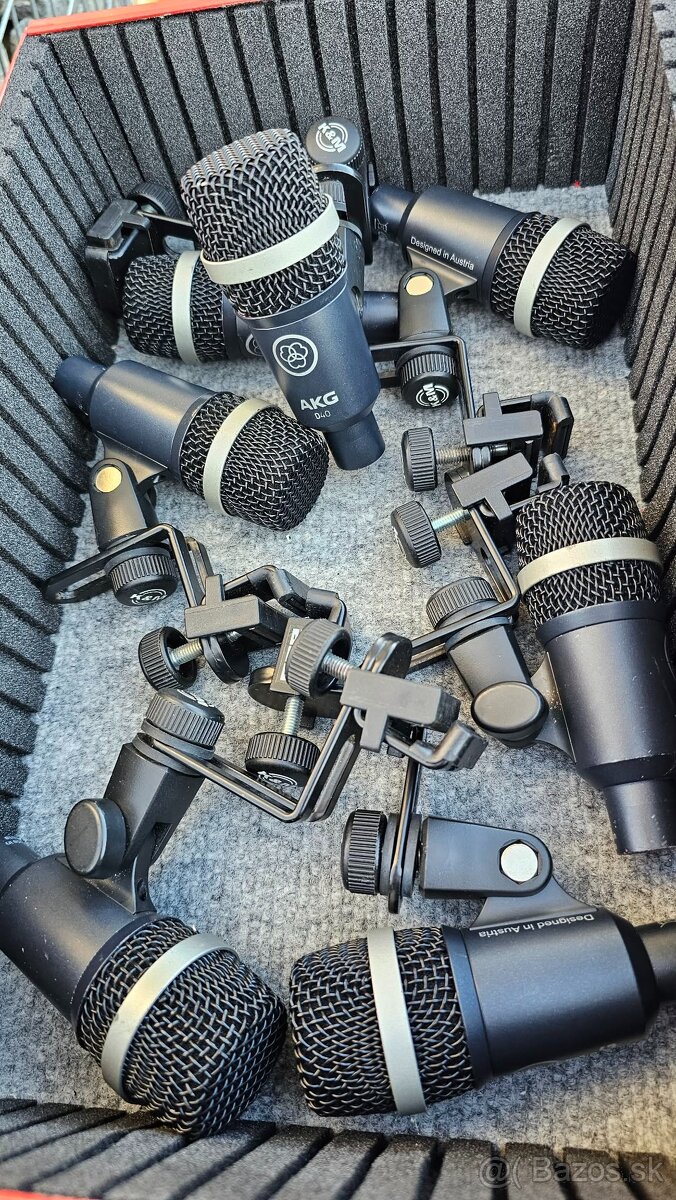 AKG D40 dynamicky nastrojovy mikrofon - 2