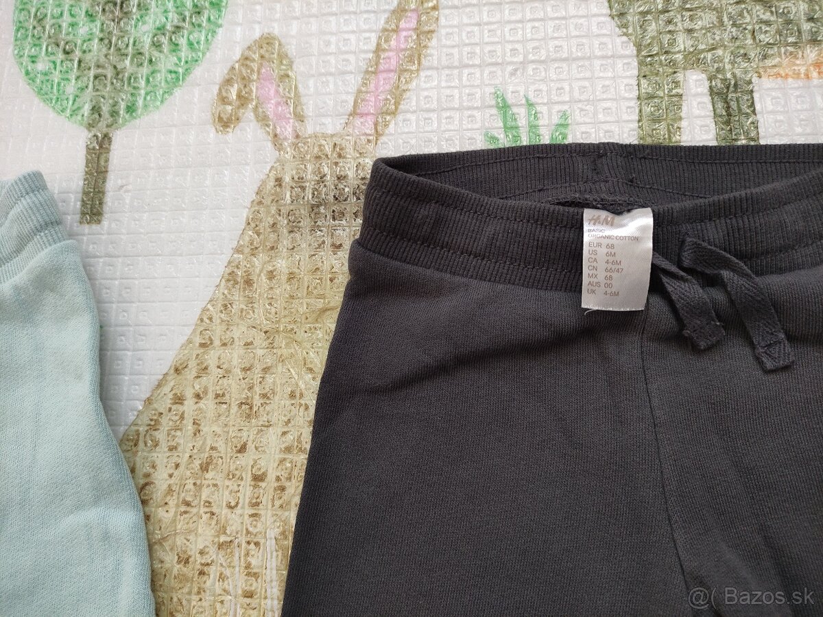 Chlapcenske body,pyzama, teplaky vel. 68 (H&M) - 2