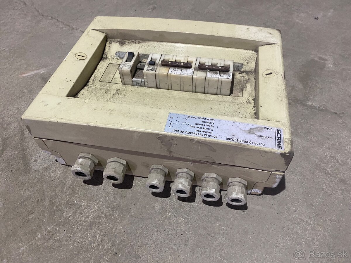Rozvádzač model Scame - 2