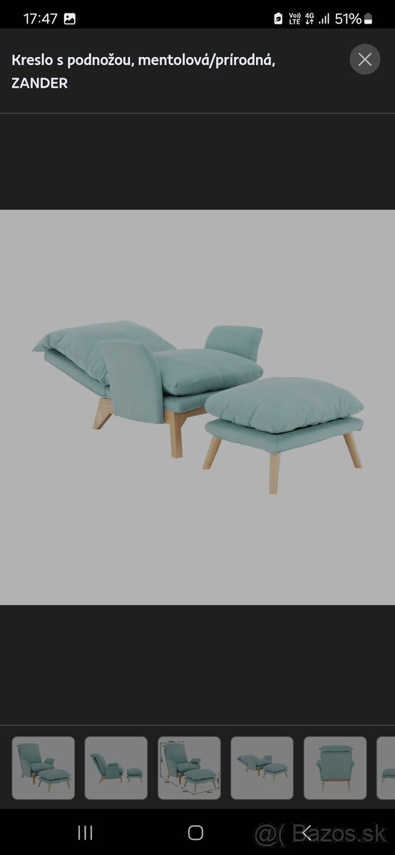 Polohovatelne kreslo - 2