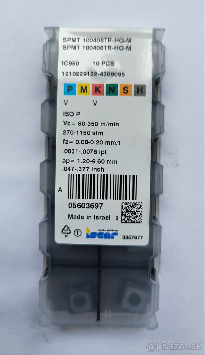 Platky SPMT 100408TR-HQ-M - 2