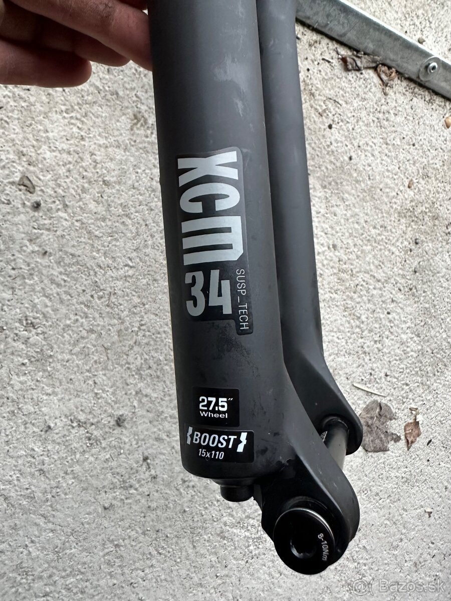 Vidlica 27,5 RsSuntour xcm 34 - 2