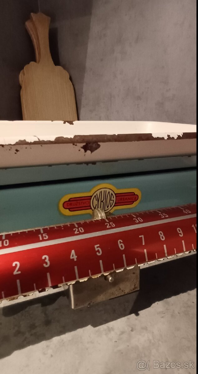 Retro kuchynská váha - 2