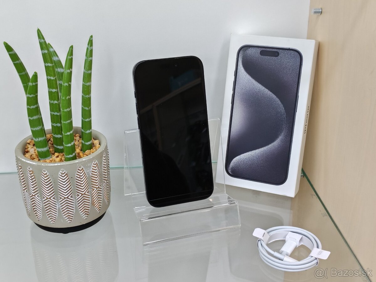 Apple iPhone 15 Pro 256GB Black | ZÁNOVNÝ - 2