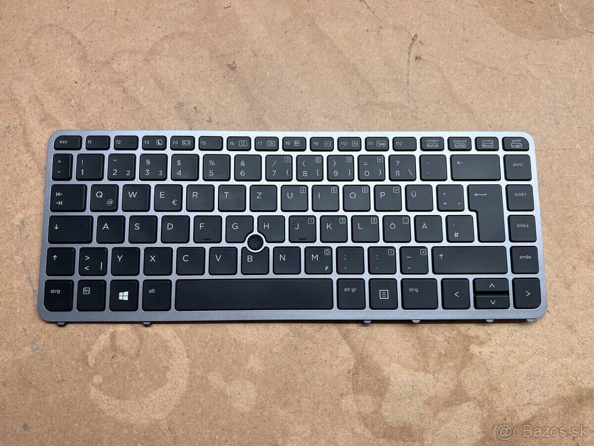Predám použitú podsvietenú klávesnicu na notebook HP 840 G2 - 2