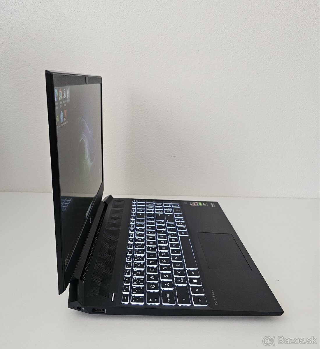 Herný Notebook HP Ryzen 5 GTX 1650ti 16 GB RAM NVMe - 2