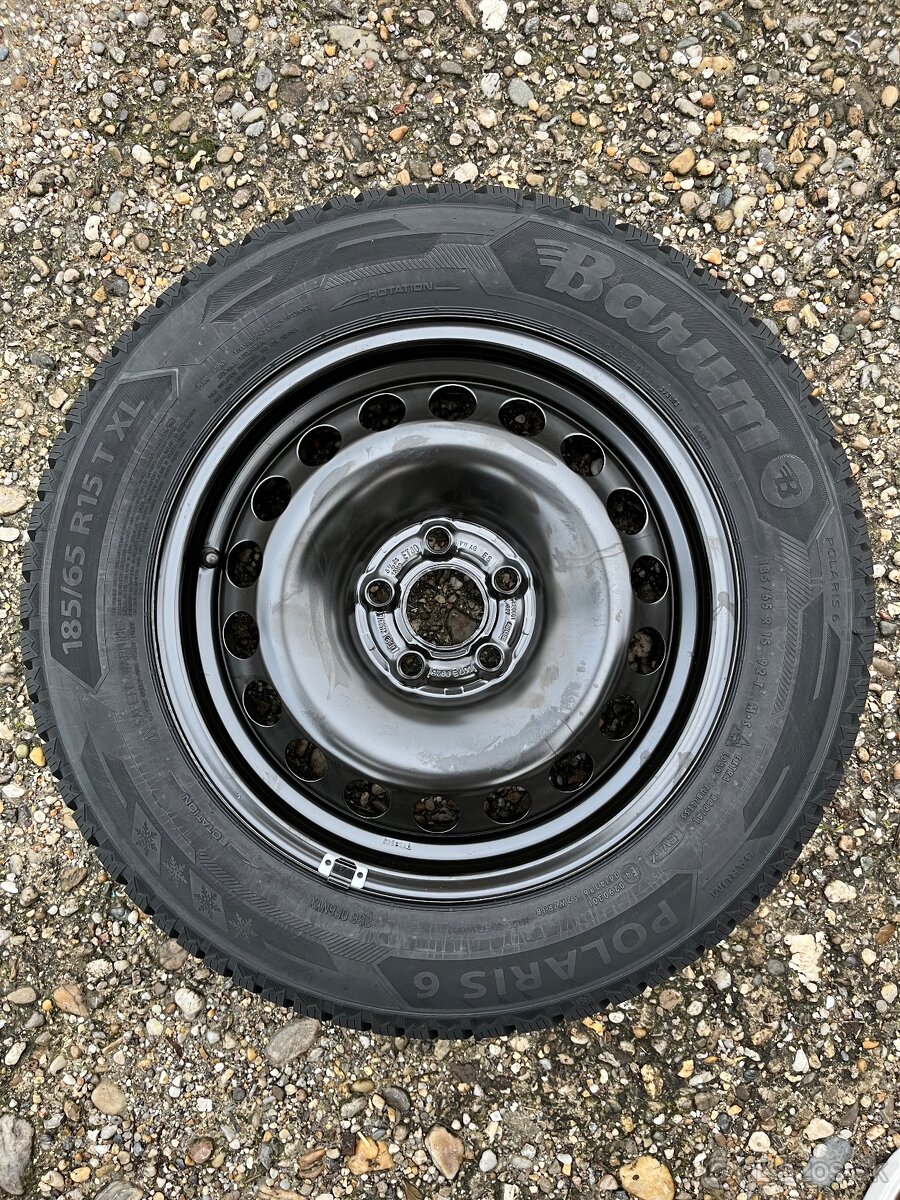 Predám úplne nové zimné kolesá R15 5×100 – úplne nové pneu - 2