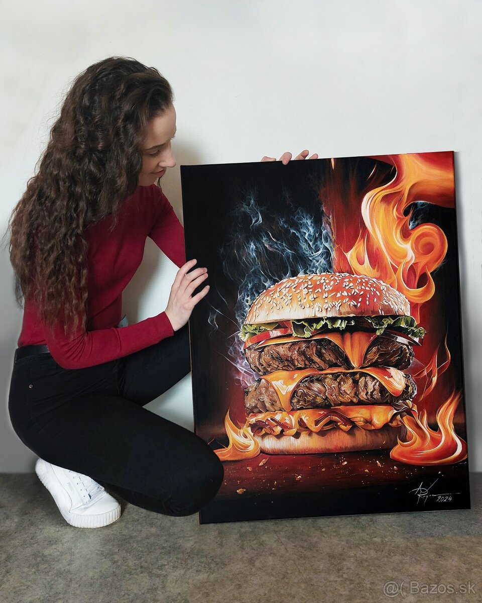 Maľba realistických obrazov na zákazku - 2