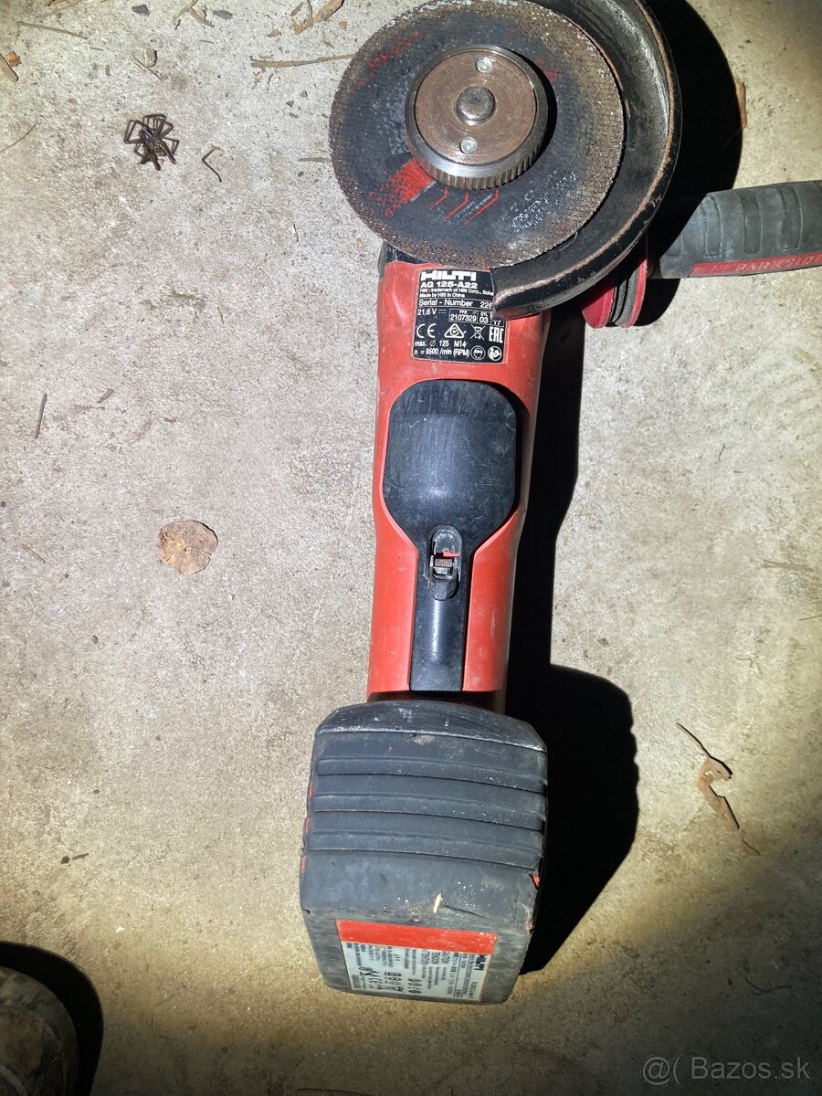 Hilti ag 125 a22 - 2