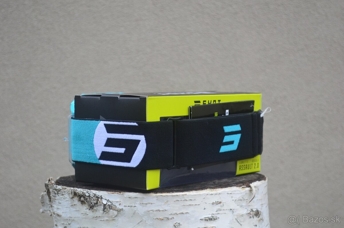 Okuliare SHOT tyrkysové - 2