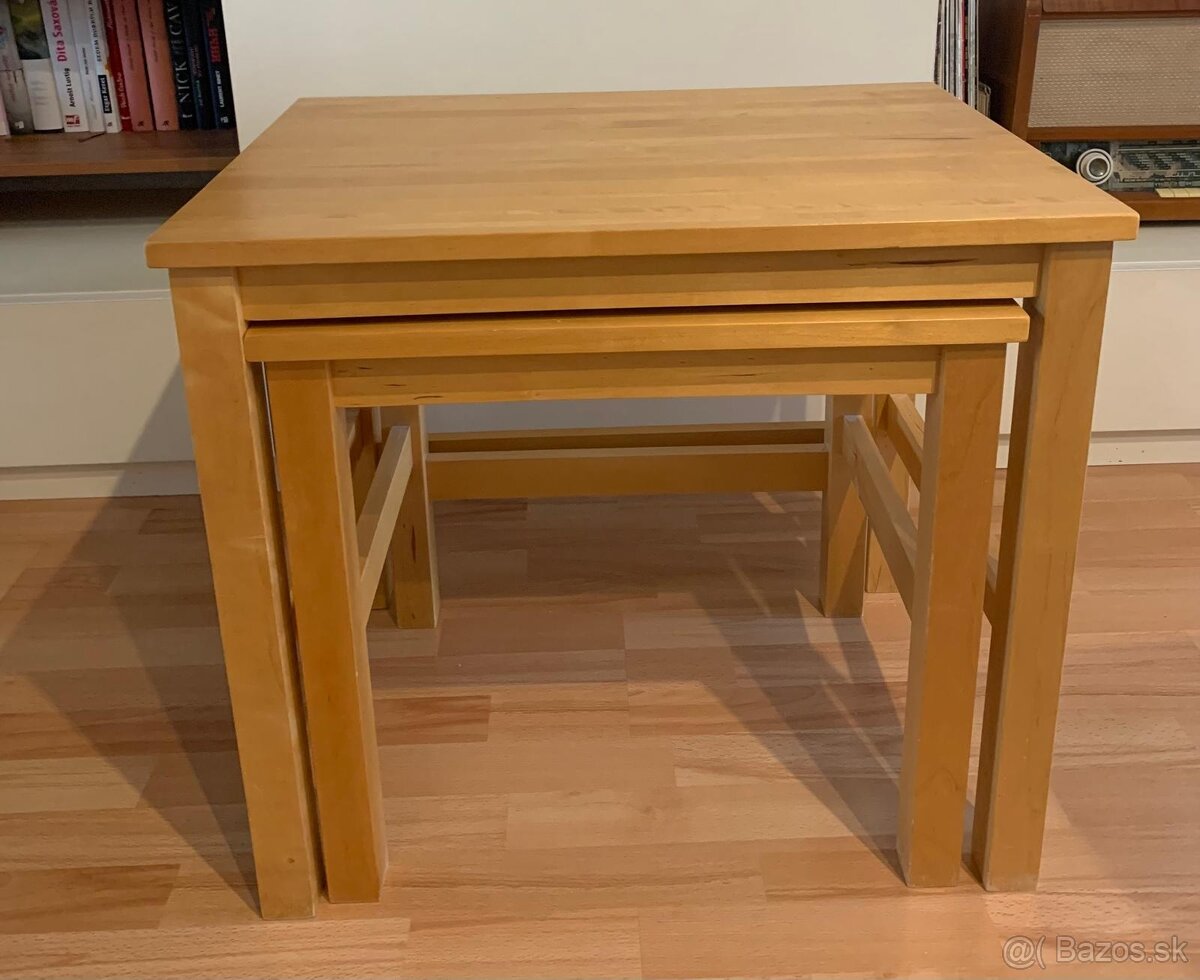 Set 2 stolíkov KLASTORP IKEA - 2