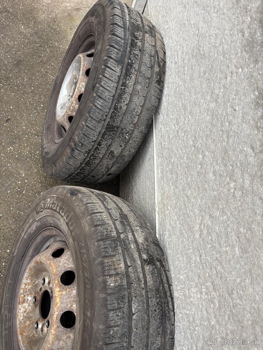 Ducato, Boxer, Jumper 15" kolesa - 2