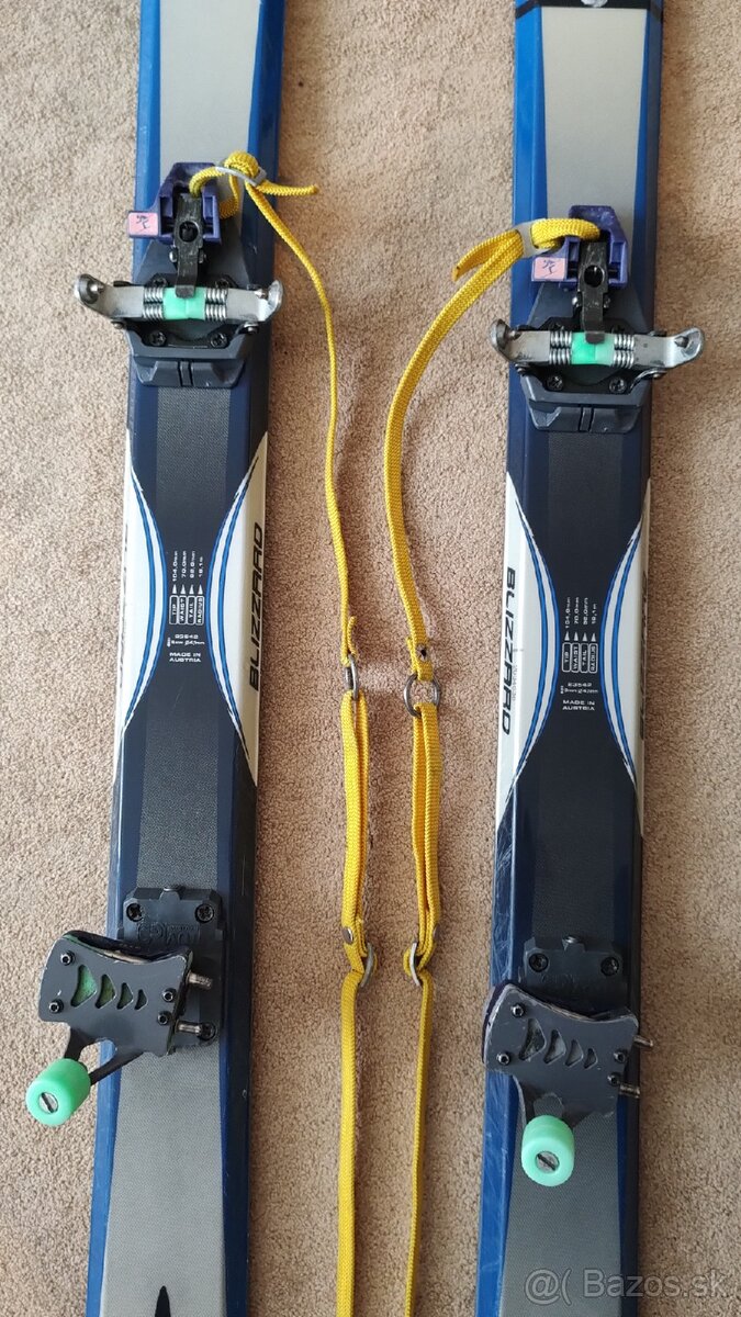 skialp lyže 163 tech + pásy - 2