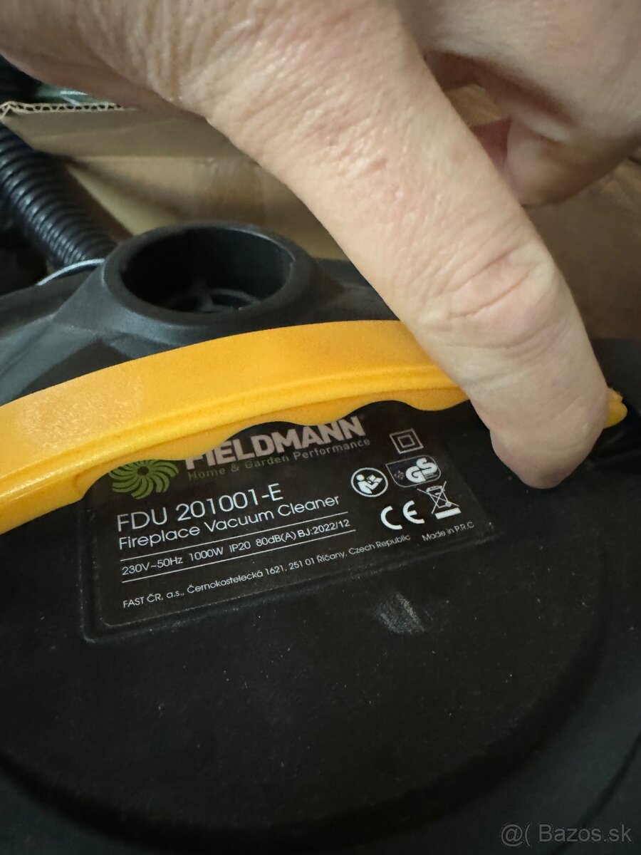 vysávač na popol Fieldmann FDU 201001-E - 2