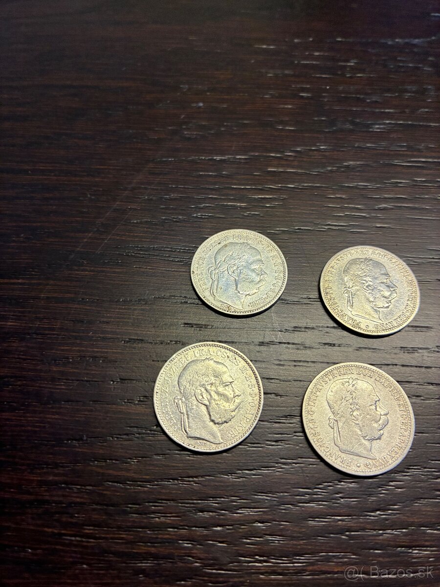 1 koruna rakúsko uhorskon - 2