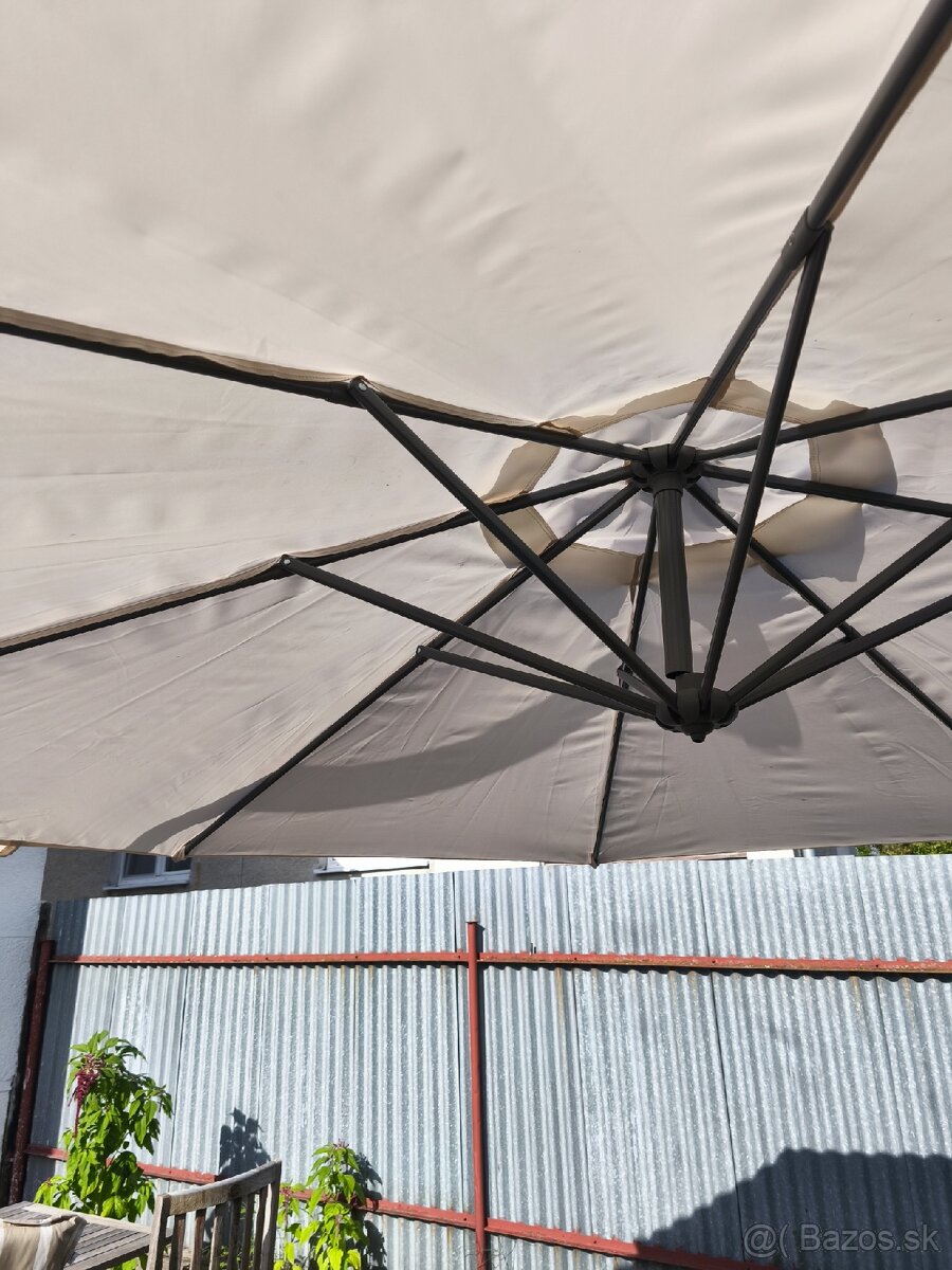 Slnečník na terasu 3m - 2