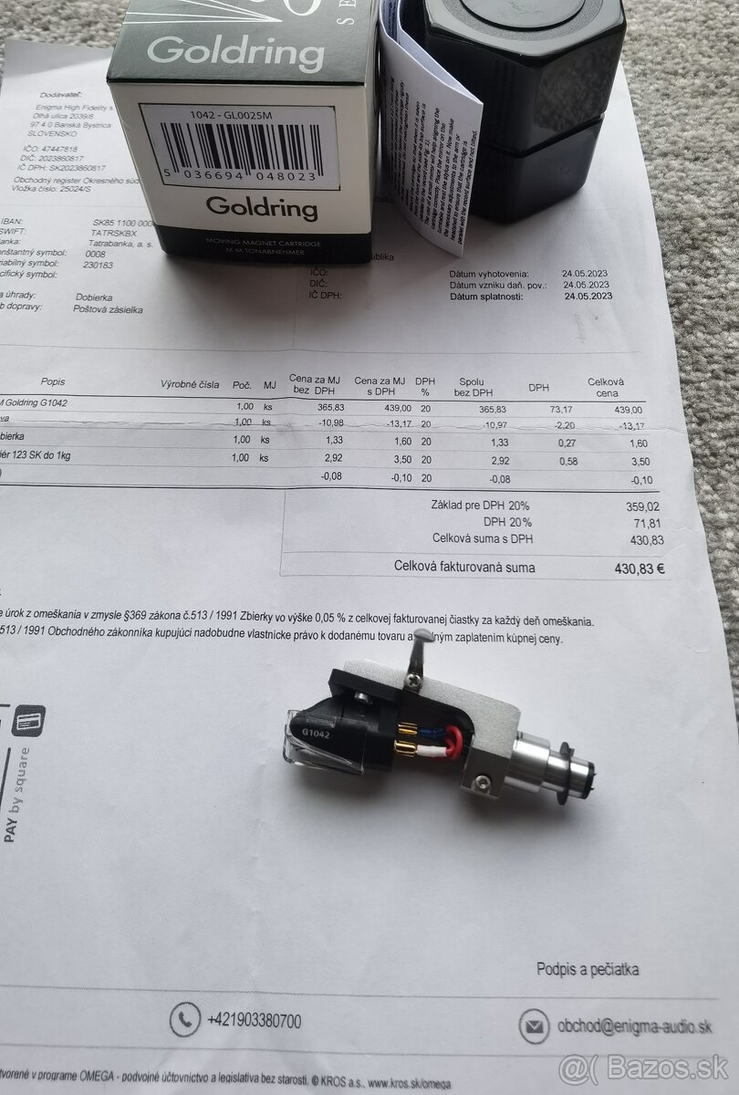 Gramofónová prenoska Goldring 1042 - 2