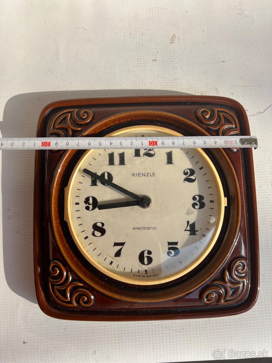 Keramicke hodiny na chalupu - chaluparske - 2