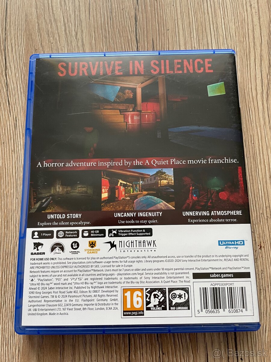 A Quiet Place PS5 - 2