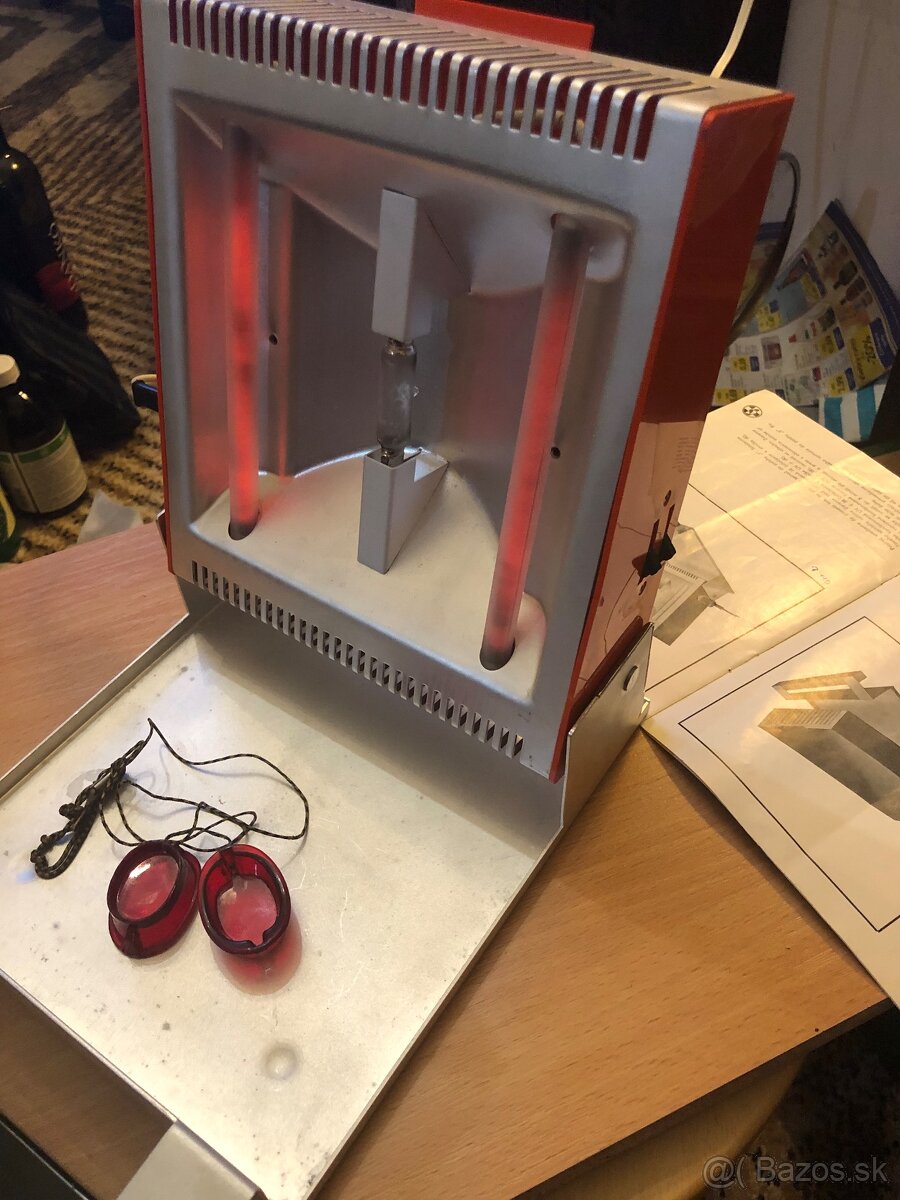 Predám funkčnú komplet infralampu- kombinovaný žiarič SIRIUS - 2