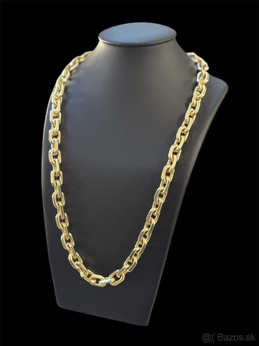 Zlatá reťaz - retiazka Pilka, 14k zlato 585 - 2