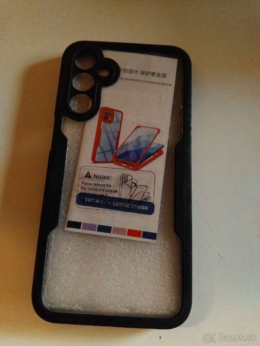 Kryty +ochranné sklo na Samsung Galaxy A15 - 2