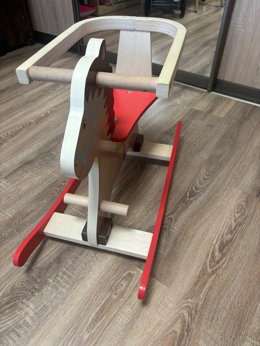 Drevený hojdací koník - 2