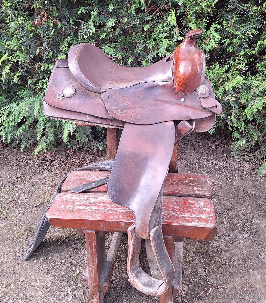 Westernové sedlo - 2