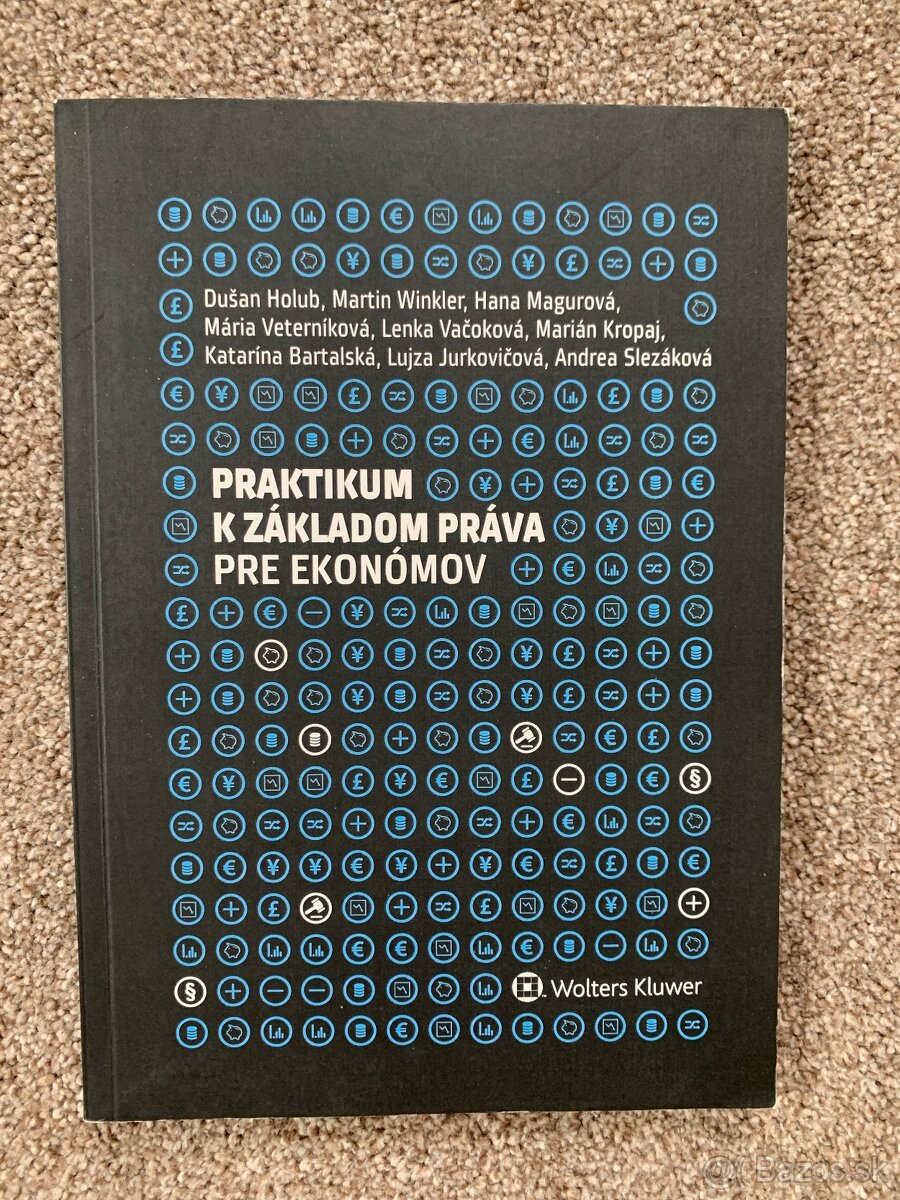 Základy práva pre ekonómov (aj praktikum) - Holub a ďalší - 2