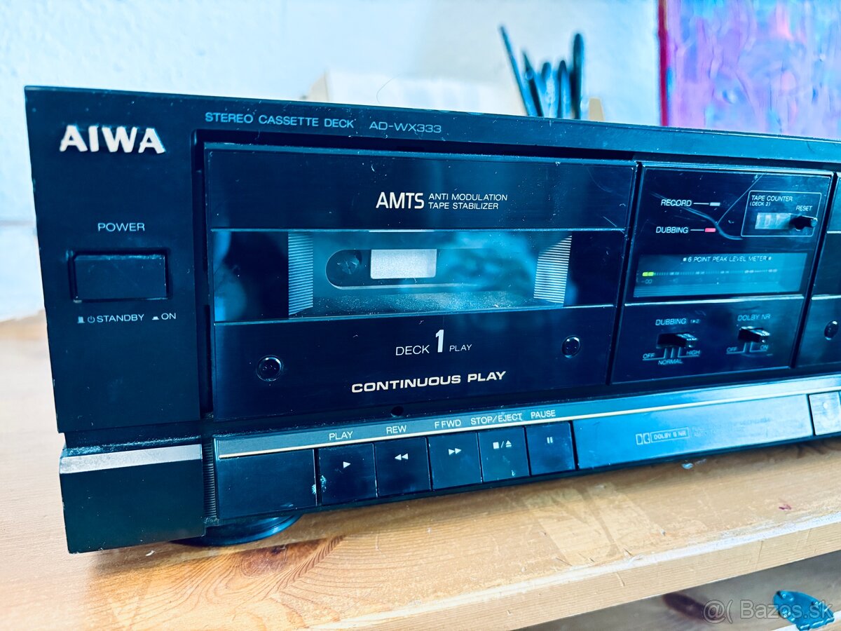 Tape deck aiwa a denon - 2
