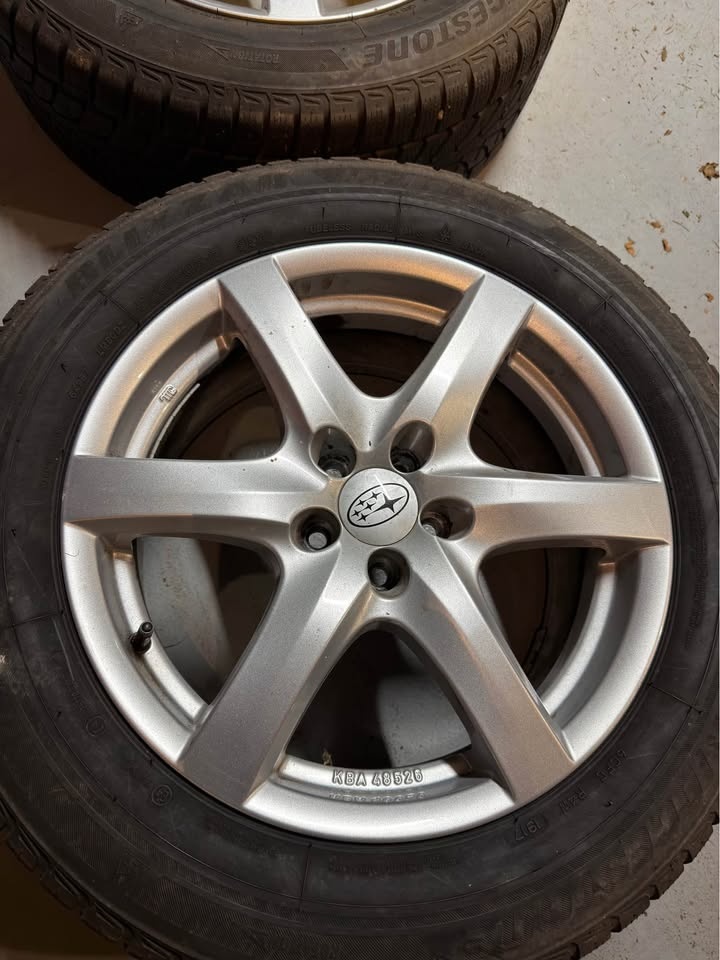 4 x disky na subaru alutec 7.5jx17h2 et48 5x100 kba48526 - 2