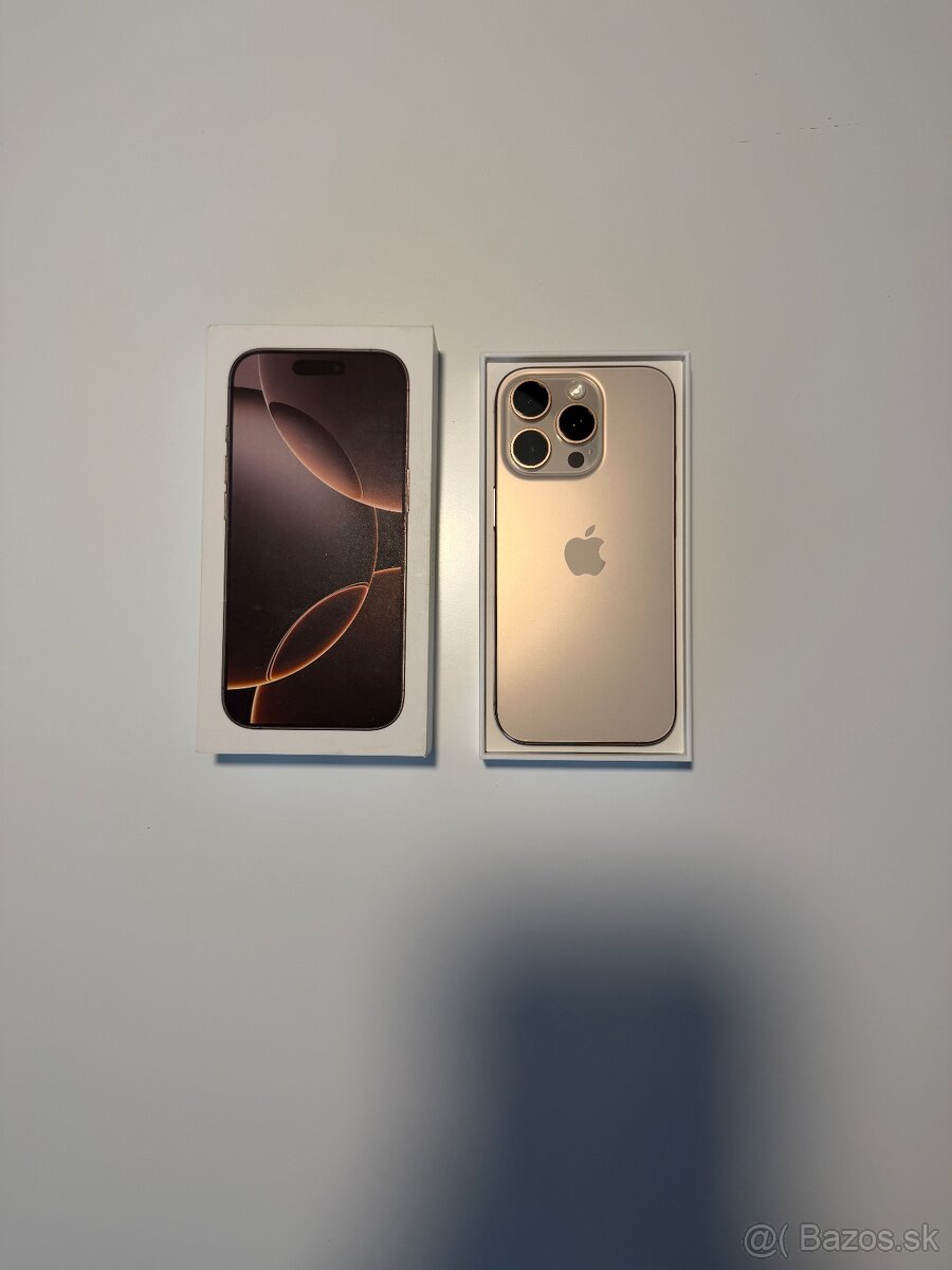iPhone 16 Pro – Desert Titanium, 256 GB - 2