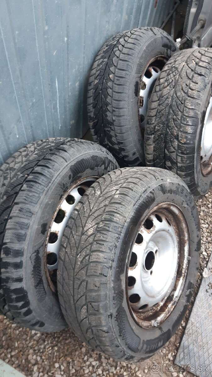 Zimné pneumatiky 205/65R15 4x108 peugeot Citroën - 2