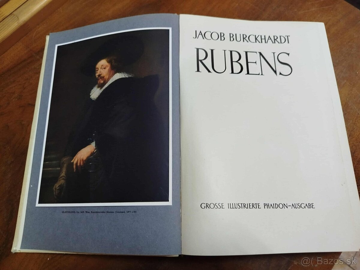 RUBENS--1938--Jacob Burckhardt--počet strán 458--pevná väzba - 2