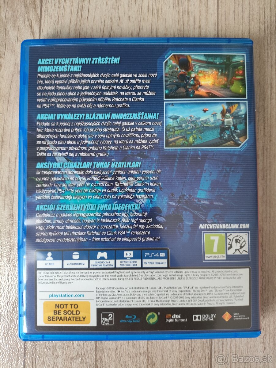 PS4 hry Ratchet & Clank + Agents of Mayhem - 2