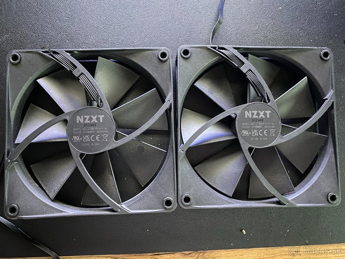 NZXT Fluid Dynamic Bearing Fan 140mm Black - 2