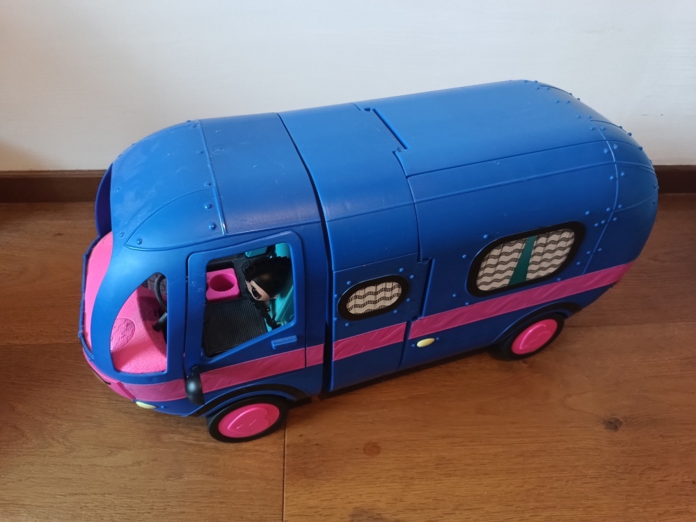 Fialový LOL karavan + 2 babiky - 2