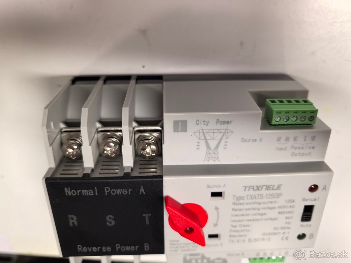 ATS Automatický prepínač sietí 3F 125A - 2