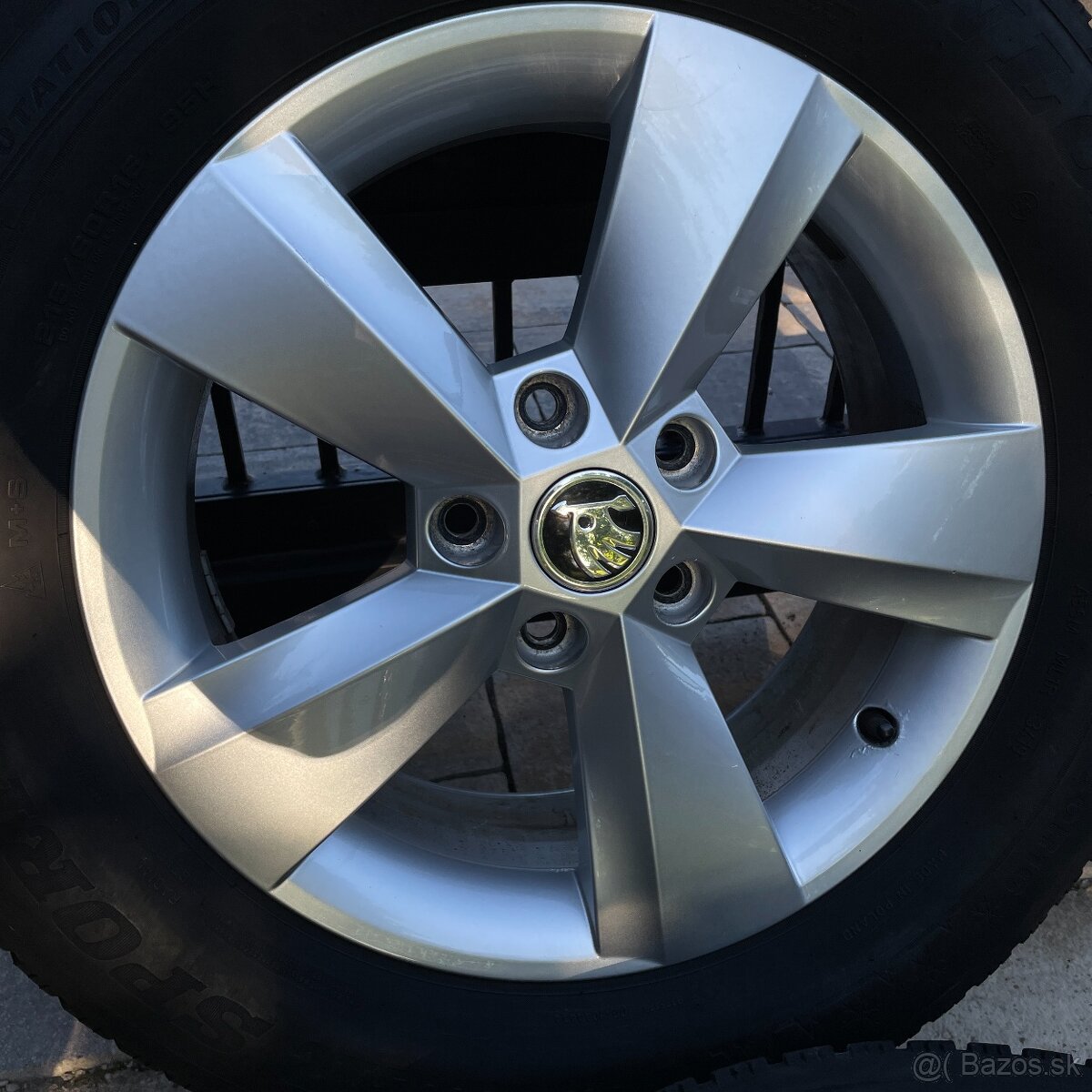 16" Hliníkové disky Skoda - 2