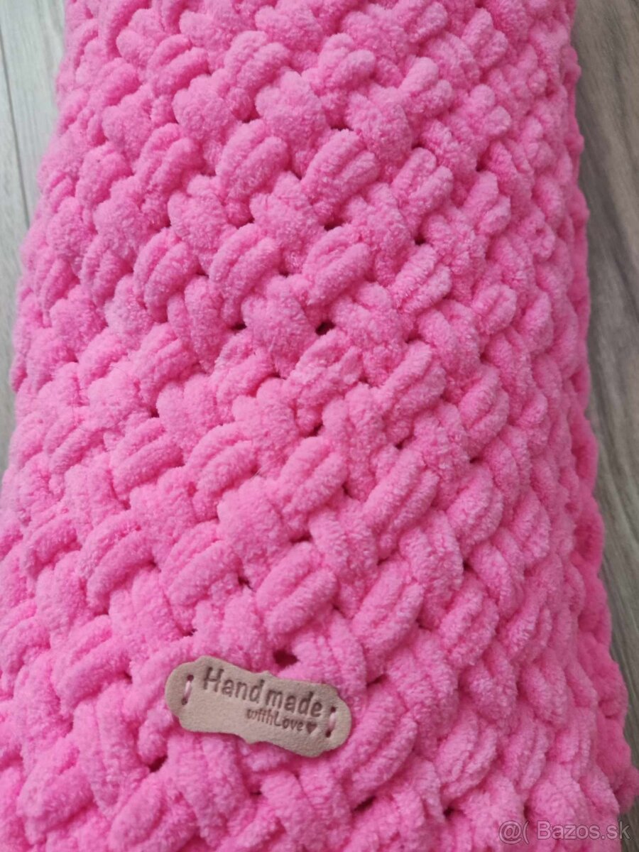 NOVÁ Sýtoružová deka z Alize Puffy Fine - 2