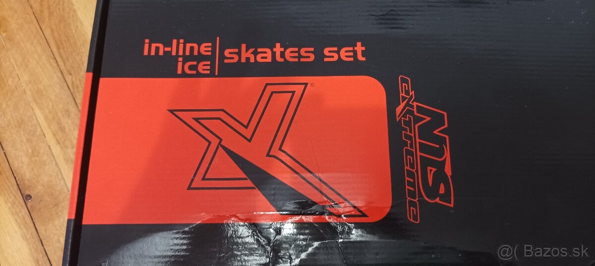 Detské korčule: veľkosť_35-38 - 2