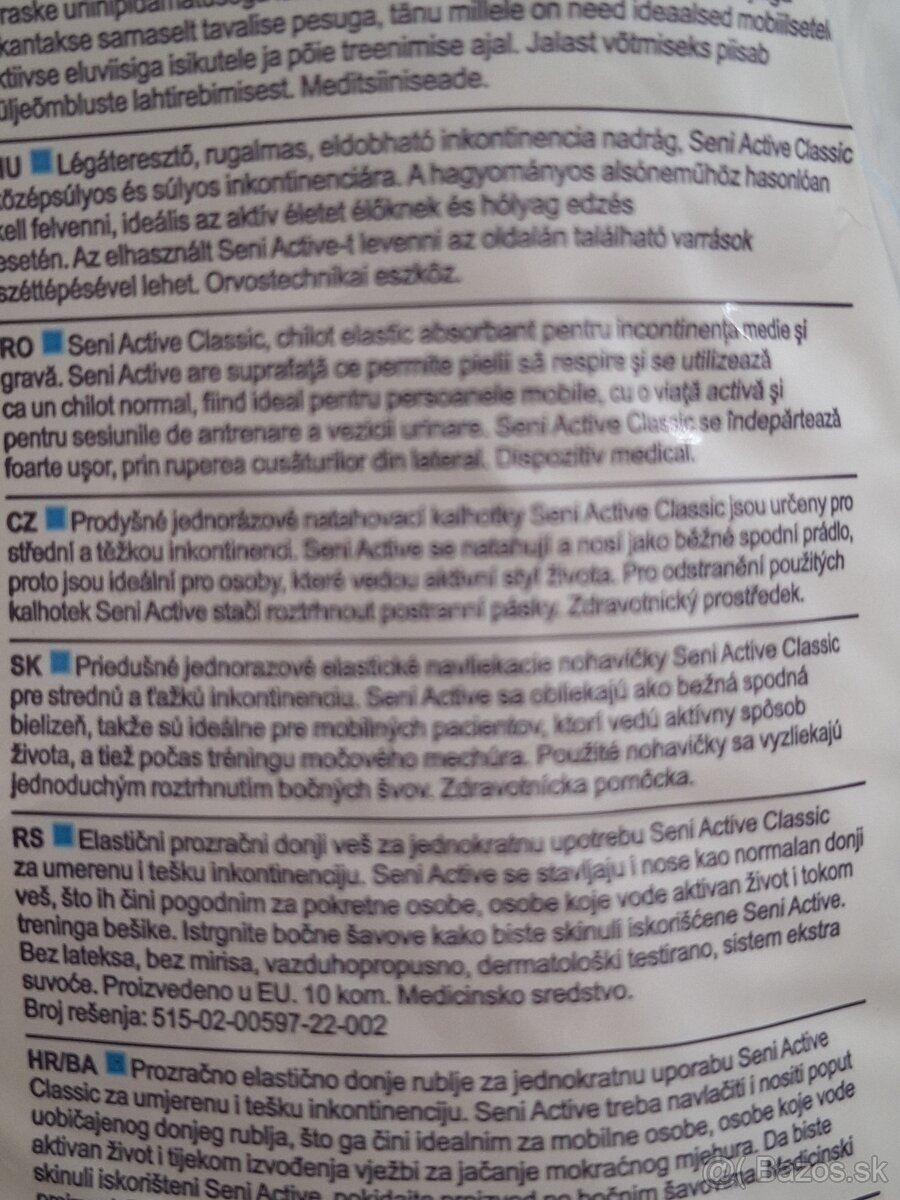 Seni active classic - 2