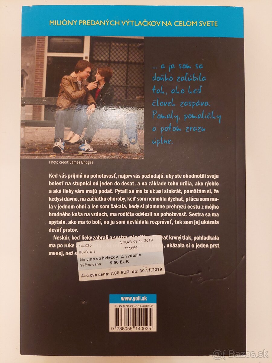 Na vine sú hviezdy John Green. - 2