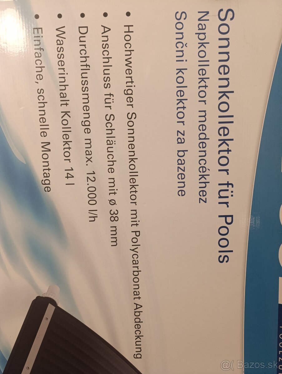 Slnečný kolektor na bazén - 2