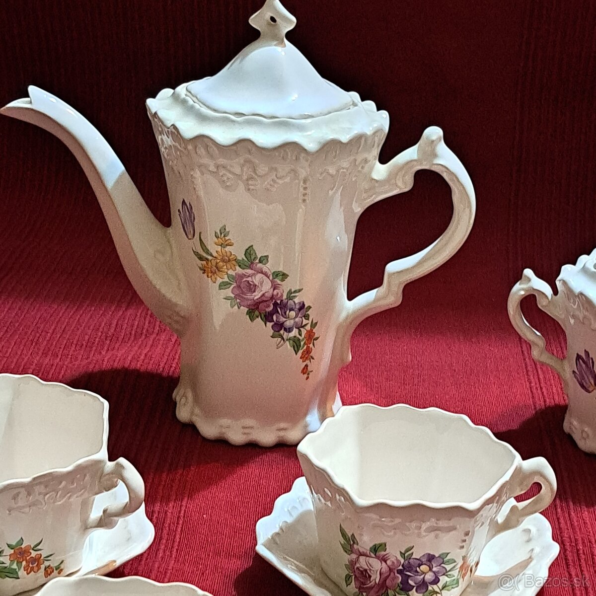 Starožitná čajová súprava SLOVAKIA - 2