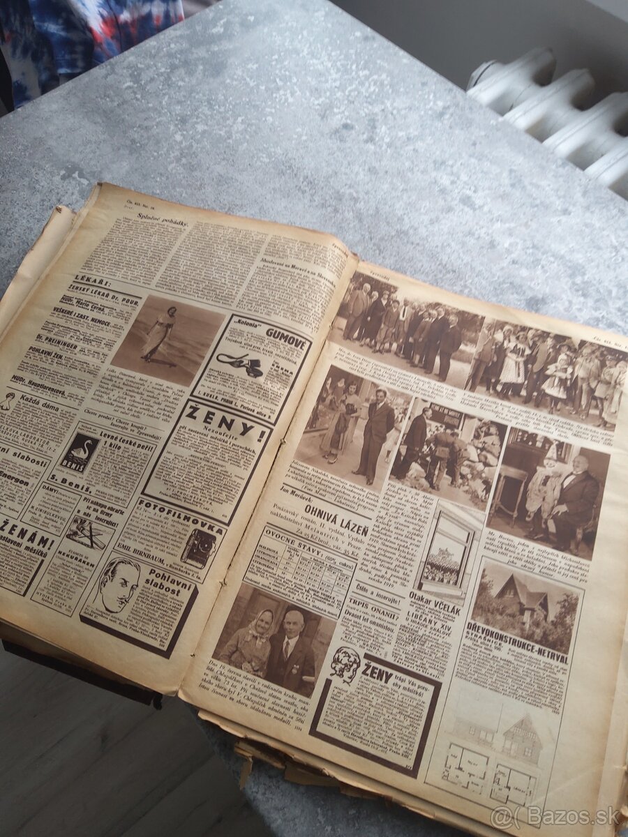 Staré noviny,časopisy - 2