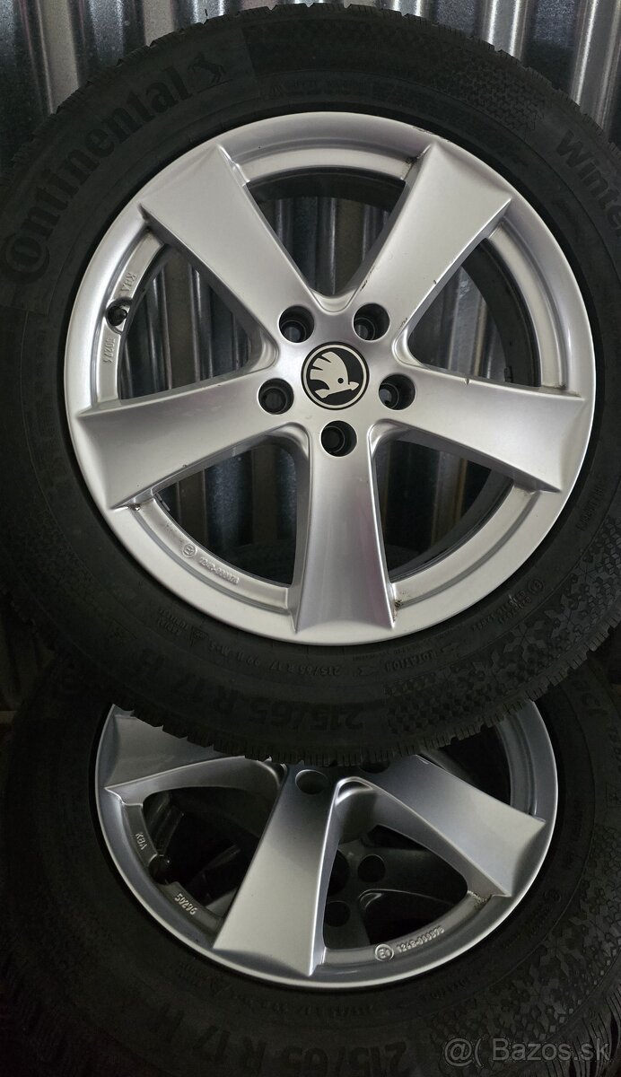 5x112,r17,Dezent-7J,et40,215-65-Continental-2024-7,3mm - 2