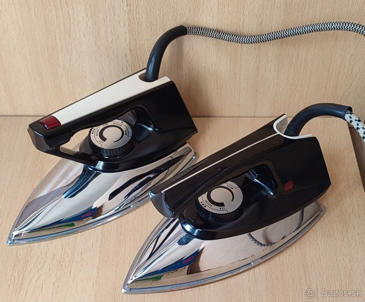 retro žehličky ETA 220 a 241 NOVÉ - 2