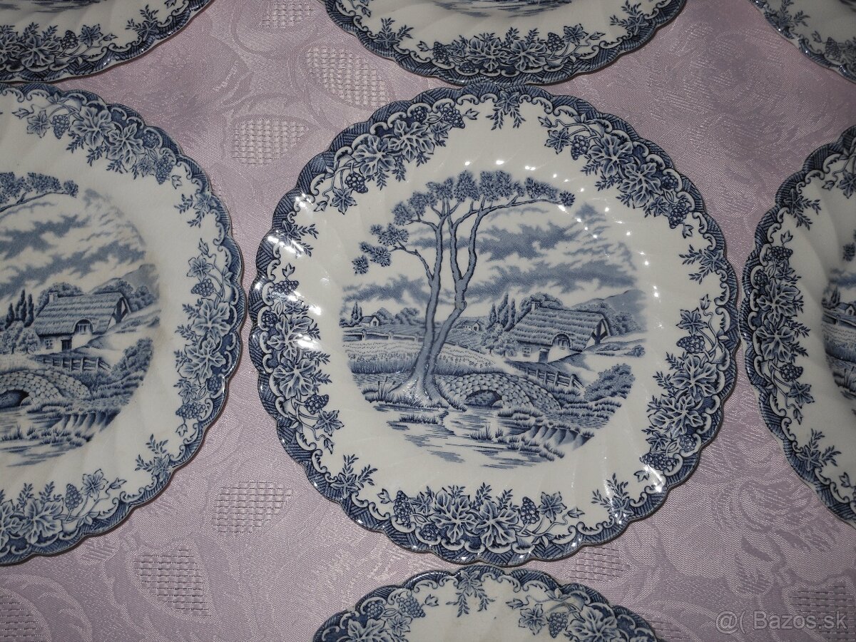 Anglicky porcelan -dezertne tanieriky - 2