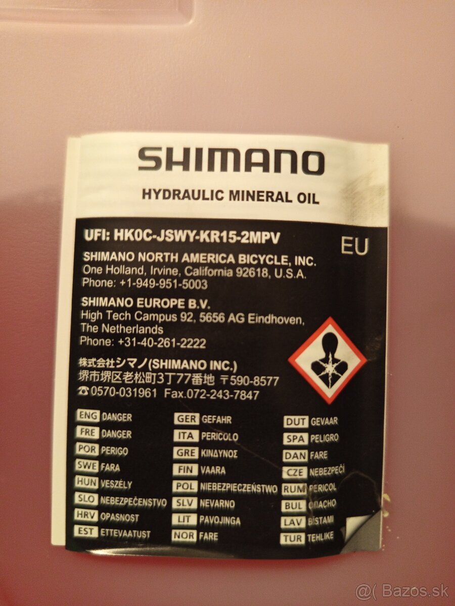 Shimano brzdovy olej - 2